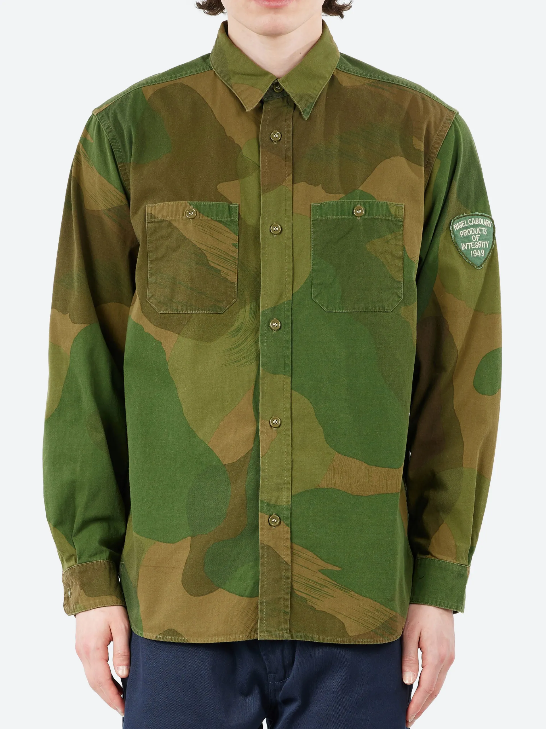 Nigel Cabourn - Utility Shirt in Green