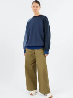 Nigel Cabourn - Wide Chino Pant in Green