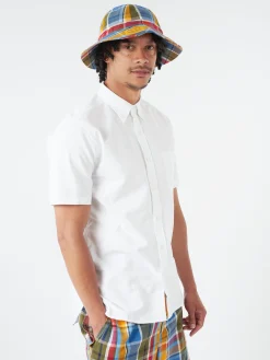 Nigel Cabourn x Original Madras Trading Company - Bucket Hat in Green