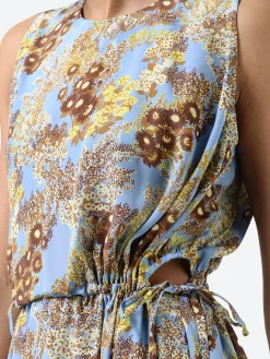 No.6 - Phoebe Dress in Blue Garden Party