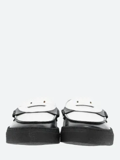 Norman Wakabayashi - Ford Loafers in Nero and Bianco