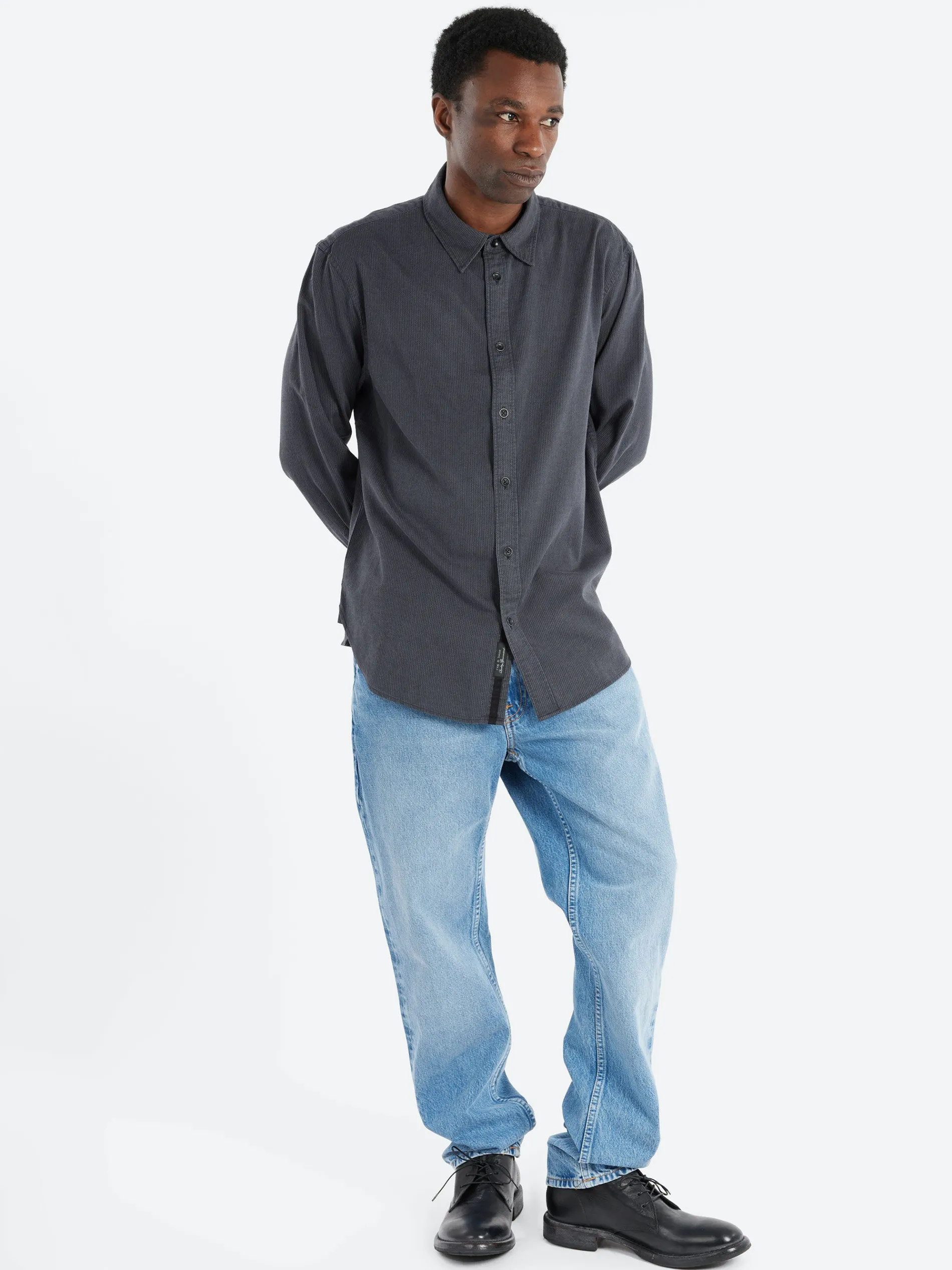 Nudie Jeans - Gritty Jackson in Blue Rebel