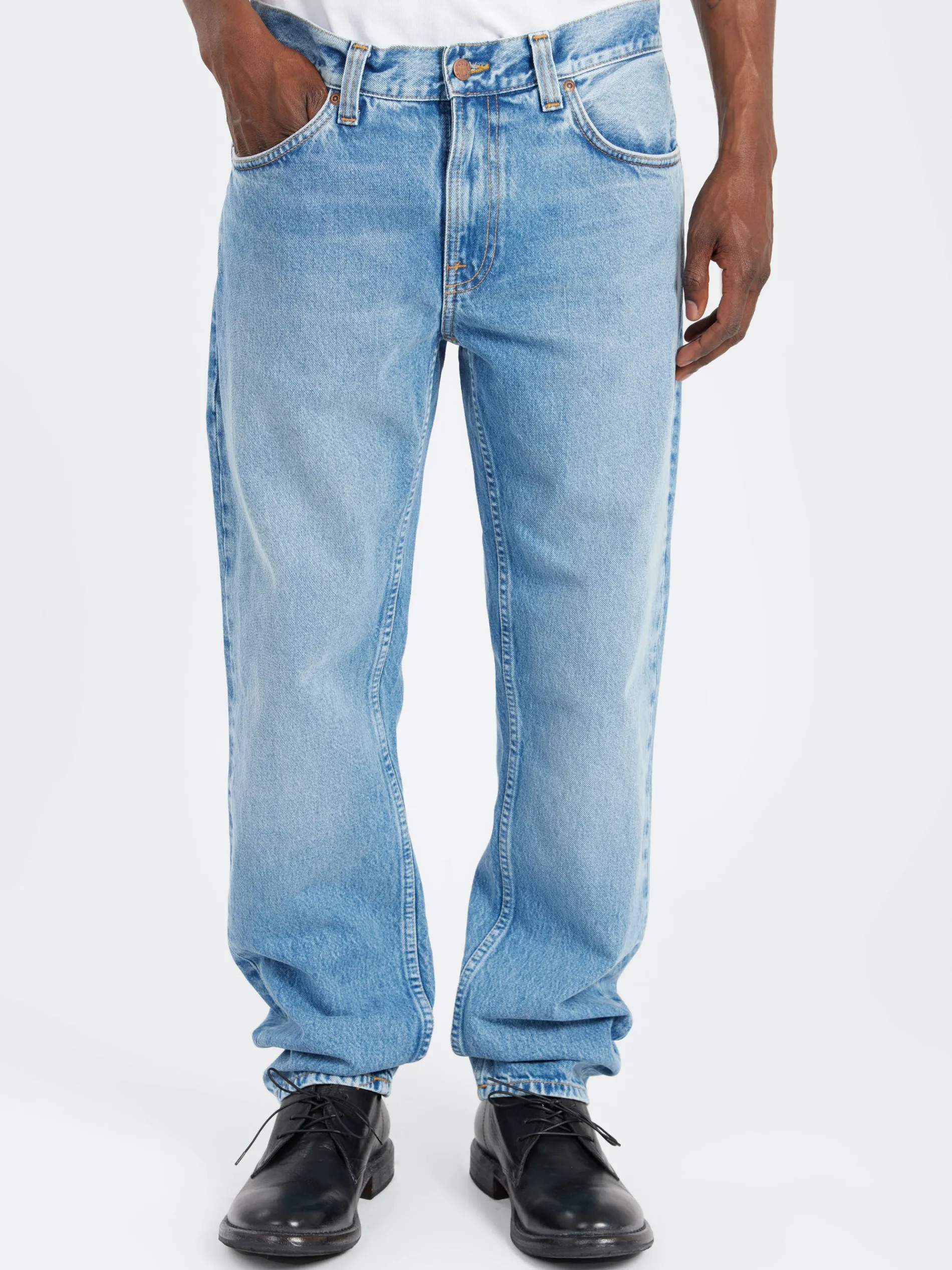 Nudie Jeans - Gritty Jackson in Blue Rebel