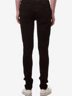 Nudie Jeans - Skinny Lin in Organic Black