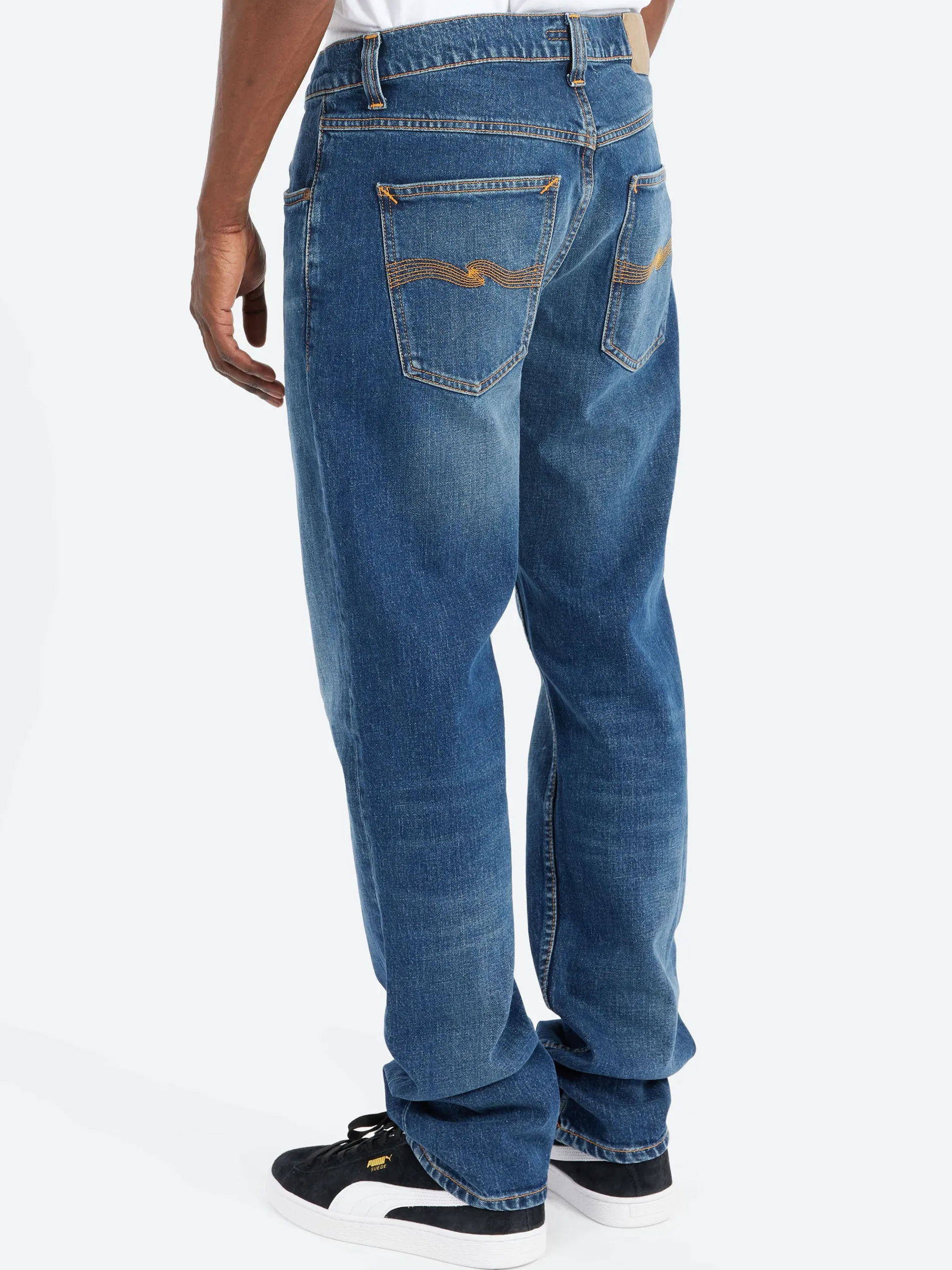 Nudie Jeans - Solid Ollie in Wild Blue
