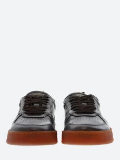 Officine Creative - Asset 001 Low Top Sneakers in Scuro Natural