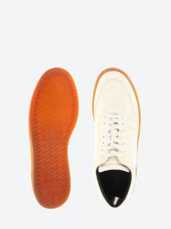 Officine Creative - Asset 001 Low Top Sneakers in Bianco Deer