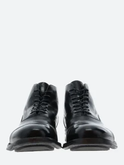 Officine Creative - Balance 009 Ankle Boots in Nero Bufalo