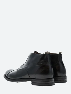 Officine Creative - Balance 009 Ankle Boots in Nero Bufalo