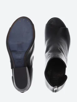 Officine Creative - Blanc 012 Open Toe Sandals in Nero Ignis