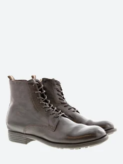Officine Creative - Calixte 002 Ankle Boots in Ebano