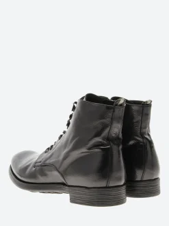 Officine Creative - Chronicle 004 Lace-Up Boots in Nero Ignis