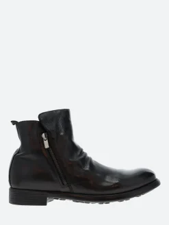 Officine Creative - Chronicle 042 Ankle Boots in Nero Ignis