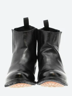 Officine Creative - Giselle 056 Heeled Chelsea Boot in Navy