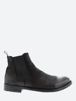 Officine Creative - Hive 007 Chelsea Boot in Nero Vertigo