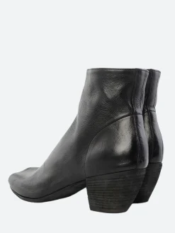 Officine Creative - Jaune 005 Ankle Boots with Peep Toe in Black