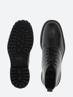 Officine Creative - Joss 001 Lace Up Boots in Nero Buttero