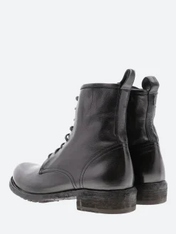 Officine Creative - Legrand 201 Lace-Up Boots in Nero Ignis