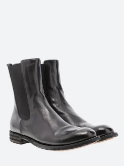 Officine Creative - Lexikon 73 Chelsea Boots in Nero Ignis