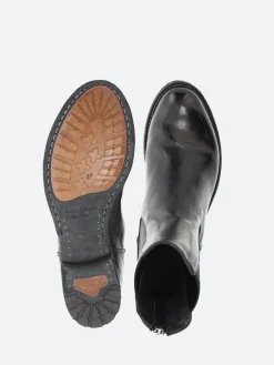 Officine Creative - Lexikon 73 Chelsea Boots in Nero Ignis