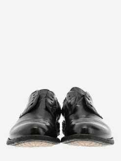 Officine Creative - Lexikon 012 Laceless Derby in Nero Ignis