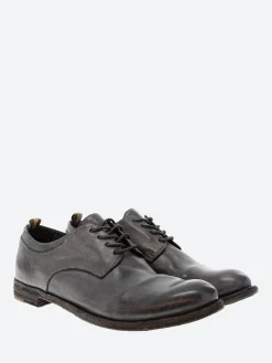 Officine Creative - Lexikon 501 Leather Derby Shoes in Blue Fog Ignis