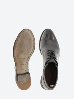 Officine Creative - Lexikon 501 Leather Derby Shoes in Blue Fog Ignis