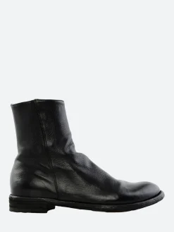 Officine Creative - Lexikon 074 Ankle Boots in Nero Ignis