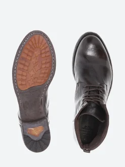 Officine Creative - Lexikon 021 Lace Up Ankle Boots in Ebano Ignis