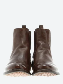 Officine Creative - Lison 029 Chelsea Boots in Cigar Ignis