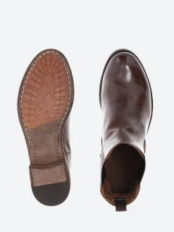 Officine Creative - Lison 029 Chelsea Boots in Cigar Ignis