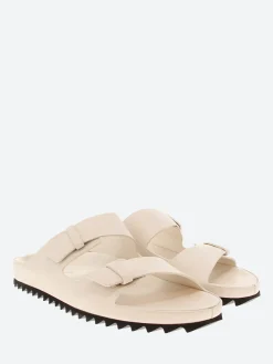 Officine Creative - Pelagie 003 Leather Sandals in Nebbia Nappa
