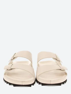 Officine Creative - Pelagie 003 Leather Sandals in Nebbia Nappa