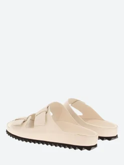 Officine Creative - Pelagie 003 Leather Sandals in Nebbia Nappa