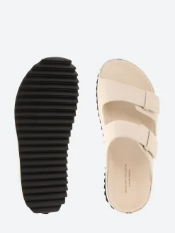 Officine Creative - Pelagie 003 Leather Sandals in Nebbia Nappa