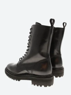 Officine Creative - Provence 027 Combat Boots in Nero Mountain