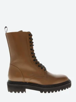 Officine Creative - Provence 027 Combat Boots in Walnut