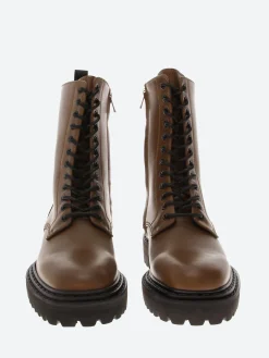 Officine Creative - Provence 027 Combat Boots in Walnut