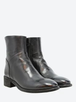 Officine Creative - Seline 020 Ankle Boots in Nero Ignis