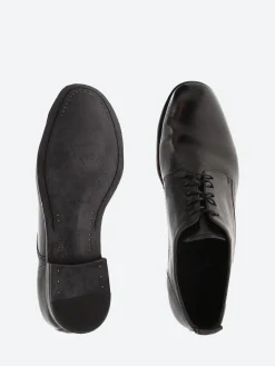 Officine Creative - Stereo 003 Derby Shoes in Nero Straccio
