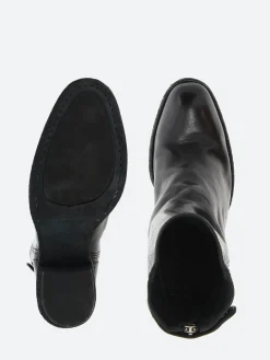 Officine Creative - Sydne 003 Zip Boots in Nero Ignis