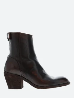 Officine Creative - Sydne 003 Zip Boots in Otto and T. Moro