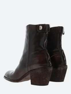 Officine Creative - Sydne 003 Zip Boots in Otto and T. Moro