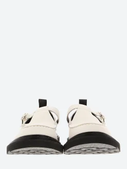 Officine Creative - Ulla 003 Mary-Jane Shoe in Bianco Buttero