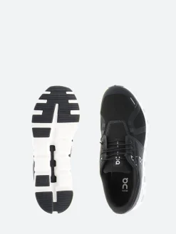 On - Men's Cloud 6 in Black and White