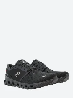 On - Men's Cloud X 4 in Black and Eclipse