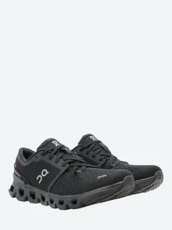On - Women's Cloud X 4 in Black and Eclipse