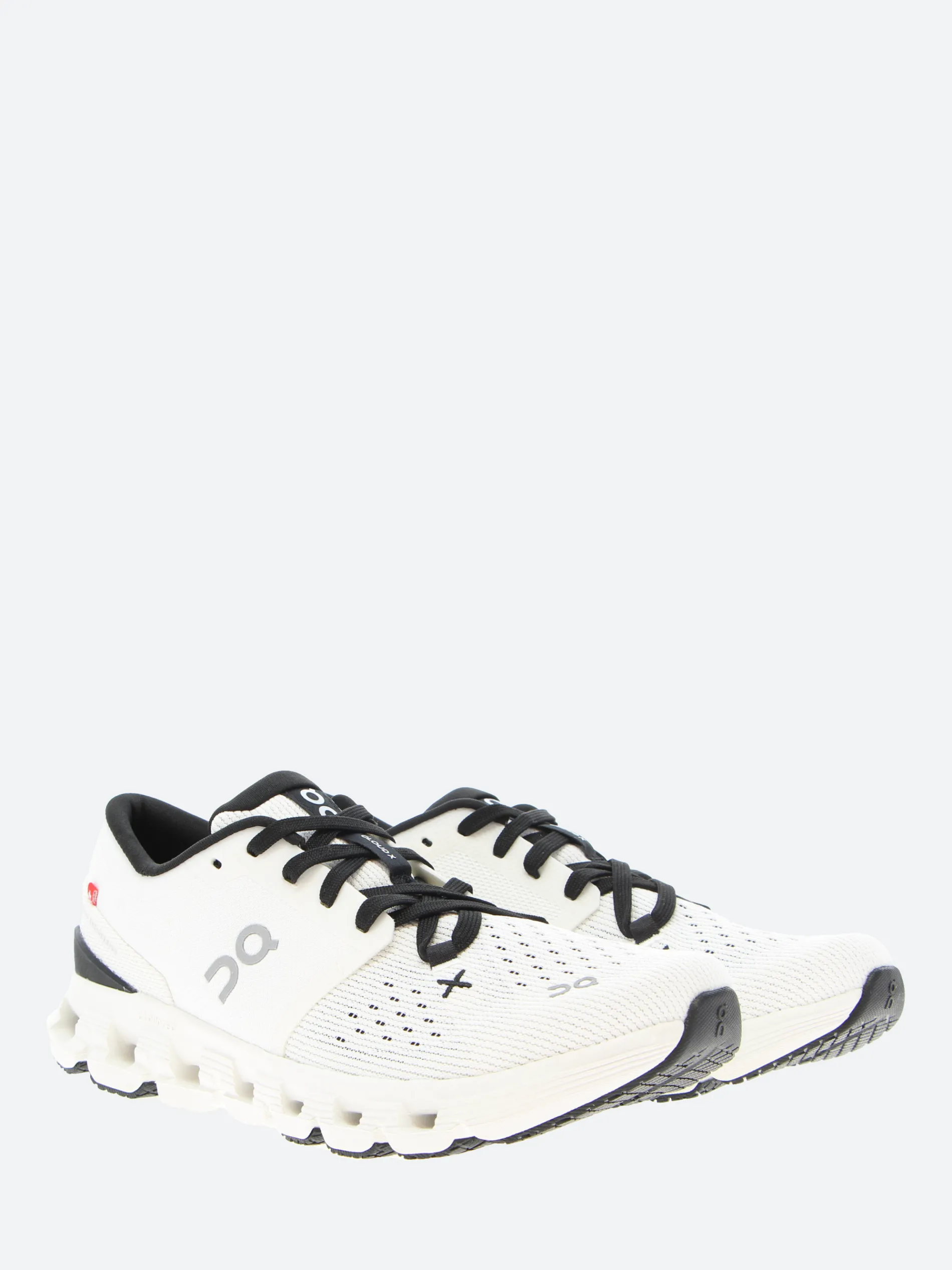 On - Women's Cloud X 4 in Ivory and Black