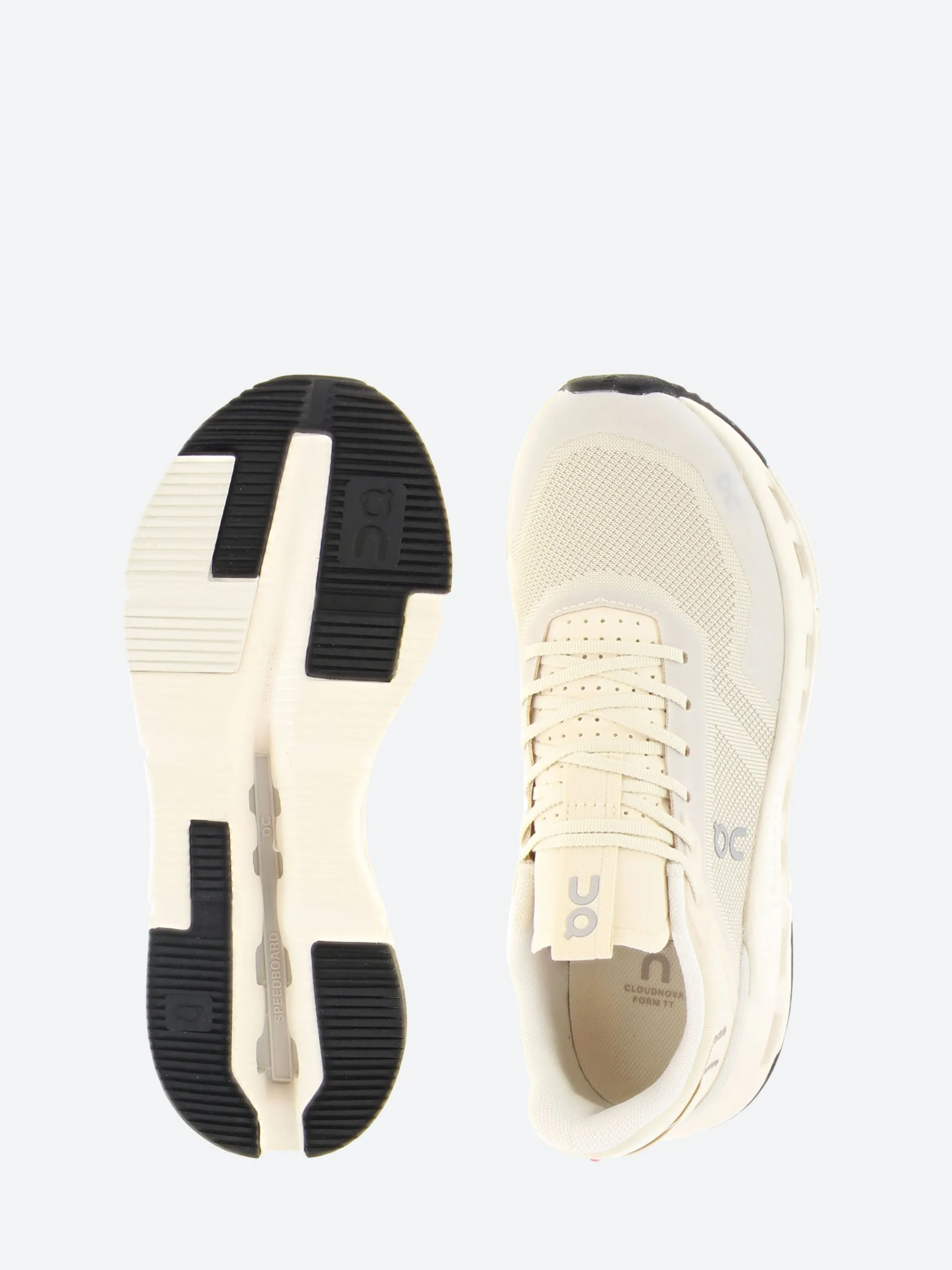 On - Women's Cloudnova Form 2 in Cream and Ivory