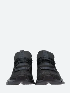 On - Women's Cloudnova in Black and Eclipse